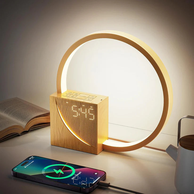 FlickerOfComfort™ Touch Control Bedside Lamp