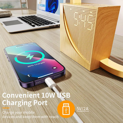 FlickerOfComfort™ Touch Control Bedside Lamp